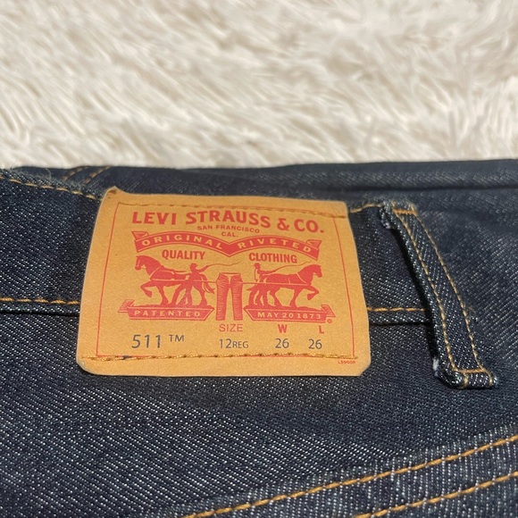 Boy's Levi's 511-Adjustable-Size 12 Reg -W26- L 26 -Denim - Picture 5 of 14